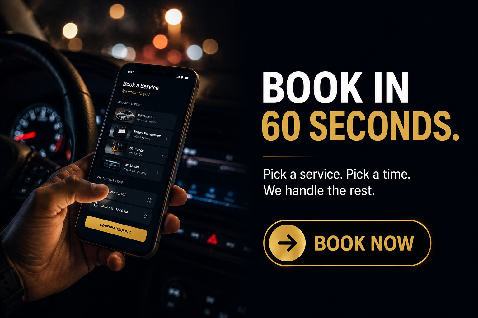 Quick Booking Ad